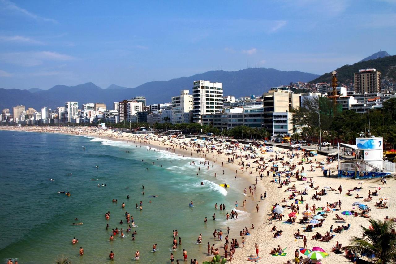 Charmosa Cobertura Em Ipanema Na Quadra Da Praia De Quarto, Sala, Terraco E Sauna Rio de Janeiro Bagian luar foto