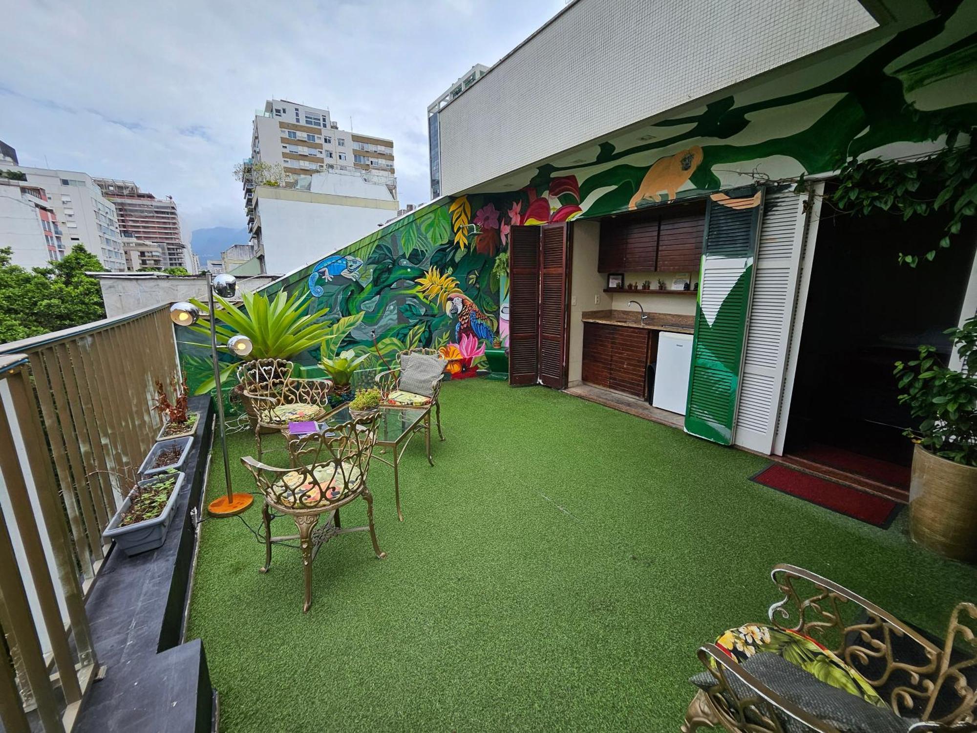 Charmosa Cobertura Em Ipanema Na Quadra Da Praia De Quarto, Sala, Terraco E Sauna Rio de Janeiro Bagian luar foto